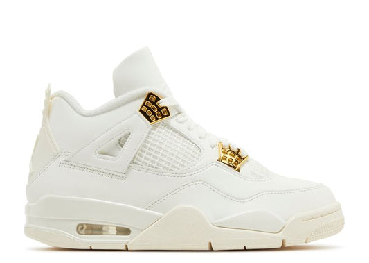 JORDAN 4 RETRO WMNS METALLIC GOLD