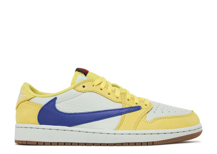 JORDAN TRAVIS SCOTT X WMNS JORDAN 1 RETRO LOW OG SP CANARY