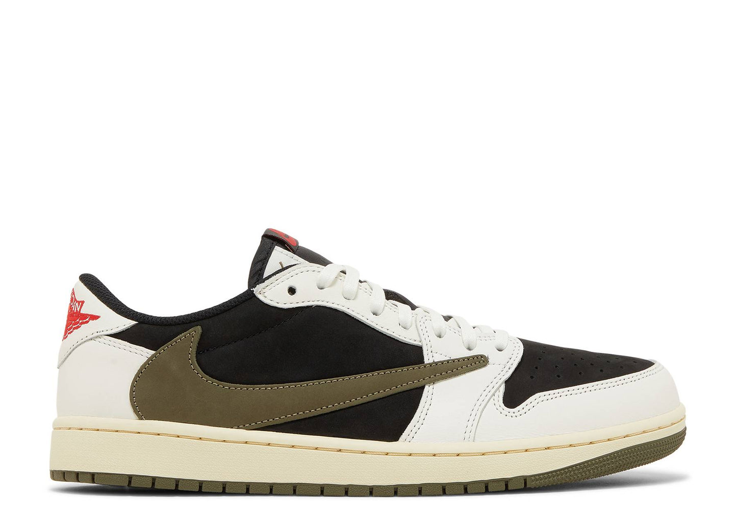 AIR JORDAN 1 RETRO LOW WMNS  OG X TRAVIS SCOTT OLIVE