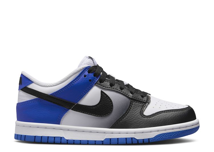 Nike Dunk Low GS Game Royal Black Fade