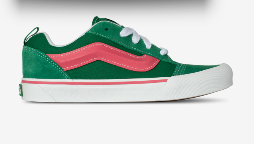 Vans Knu Skool GS Green Pink