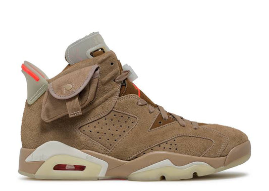 Air Jordan 6 Retro x Travis Scott British Khaki