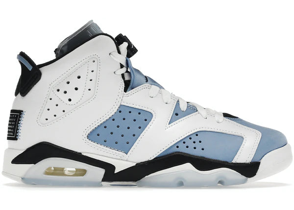 Air Jordan 6 Retro GS UNC White