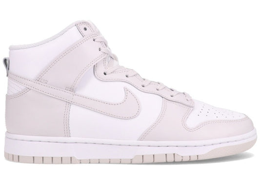 Nike Dunk High Retro Emb Sneakers in White and Pink